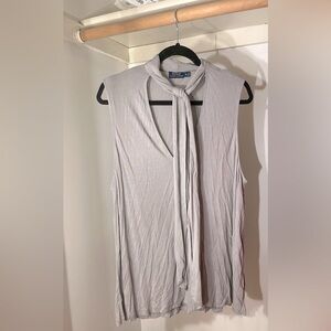 Ralph Laurent gray blouse